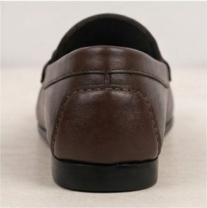 Chocolate Brown Horsebit Loafer